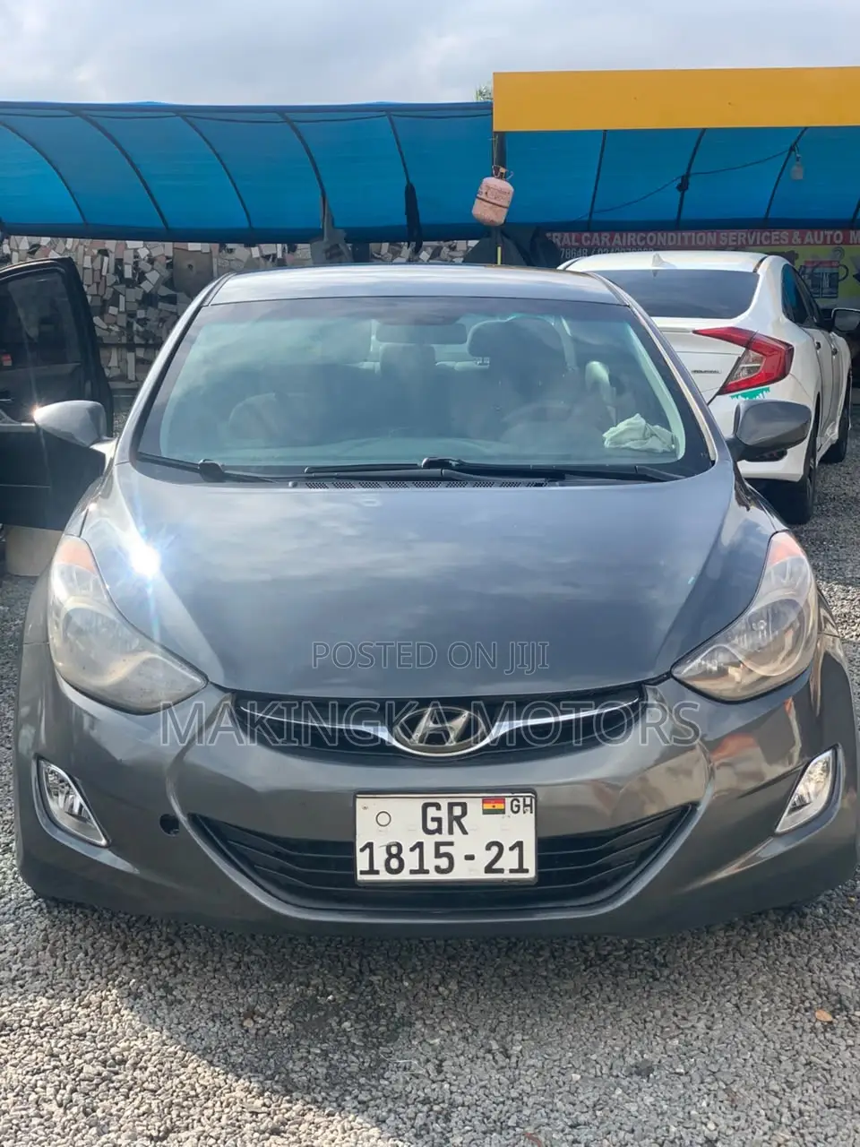 Hyundai Elantra GLS Sedan FWD (1.8L 4cyl 6M) 2013 Gray
