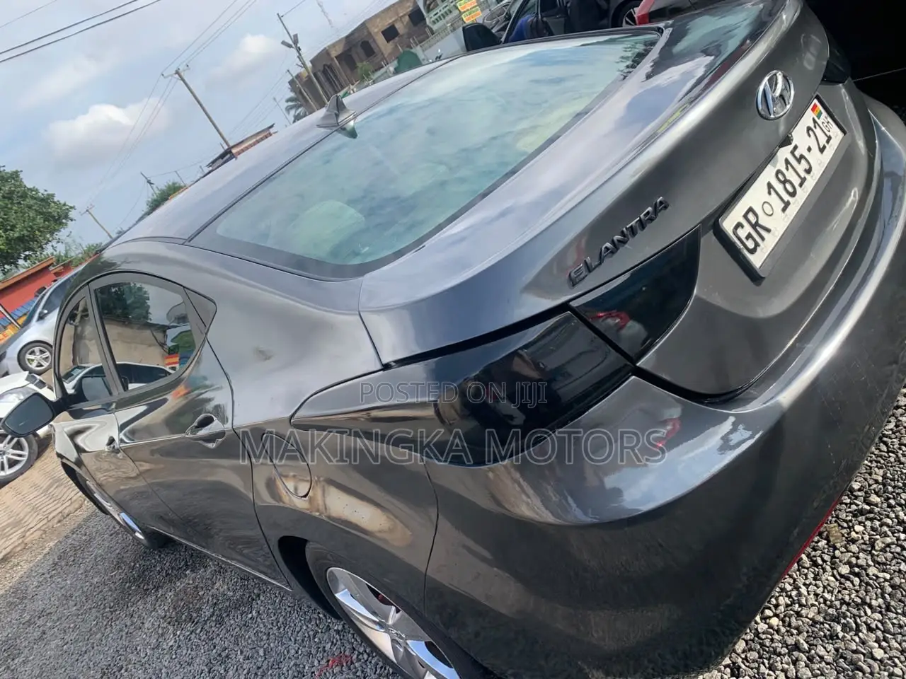 Hyundai Elantra GLS Sedan FWD (1.8L 4cyl 6M) 2013 Gray