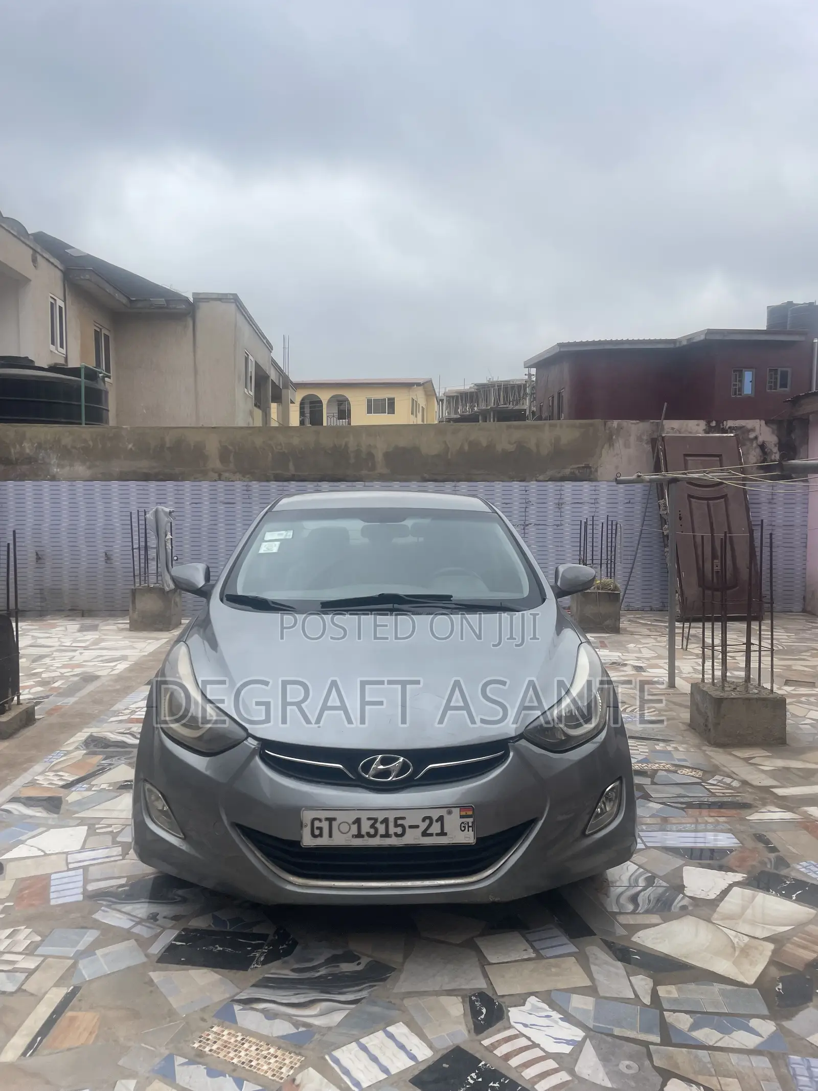 Hyundai Elantra GLS Automatic 2012 Gray
