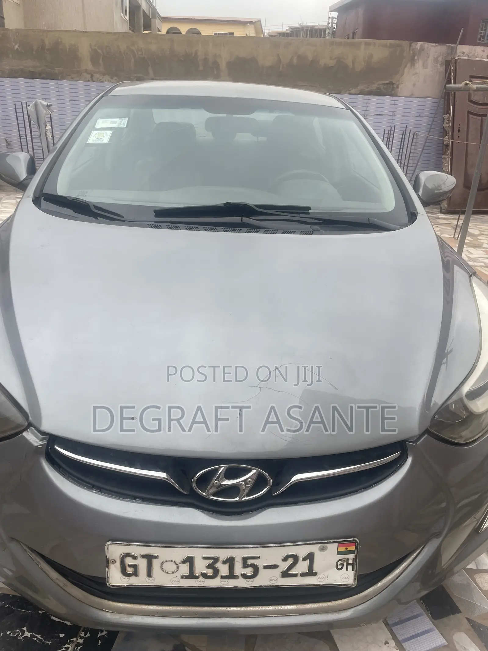 Hyundai Elantra GLS Automatic 2012 Gray