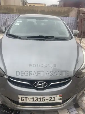 Hyundai Elantra GLS Automatic 2012 Gray