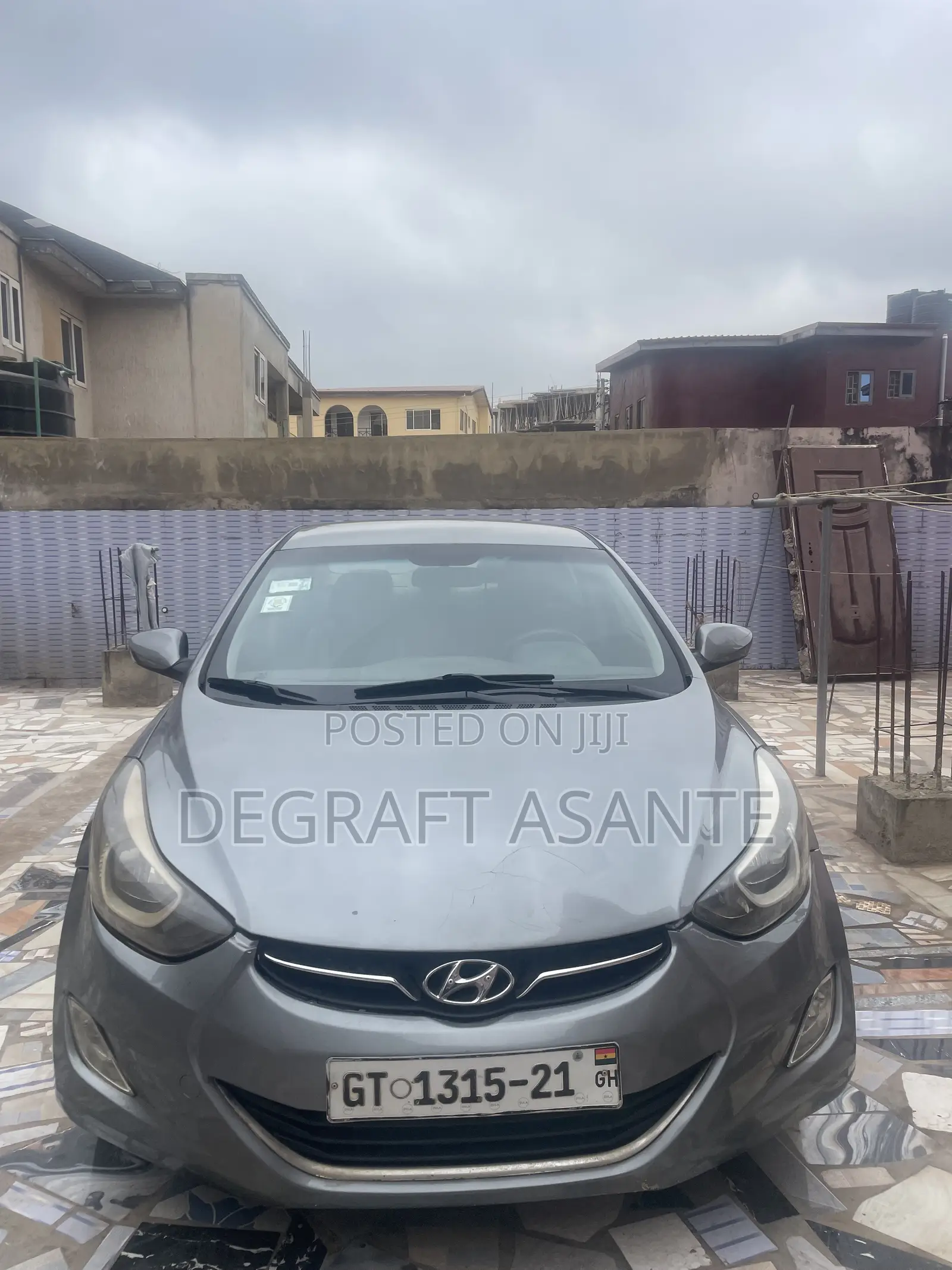 Hyundai Elantra GLS Automatic 2012 Gray