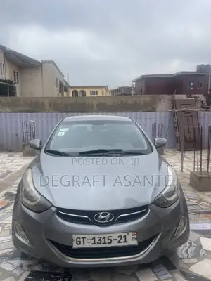 Hyundai Elantra GLS Automatic 2012 Gray