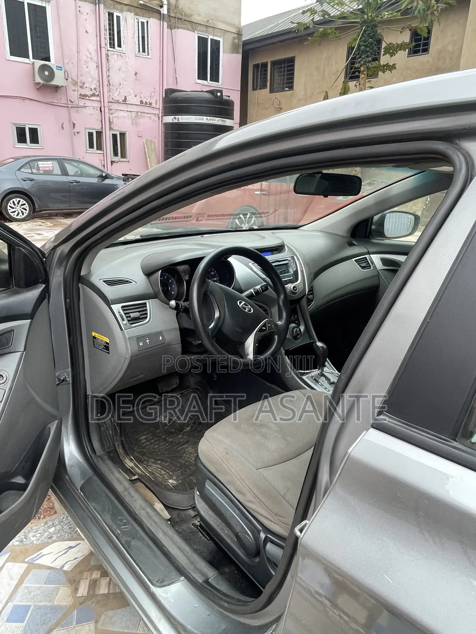 Hyundai Elantra GLS Automatic 2012 Gray