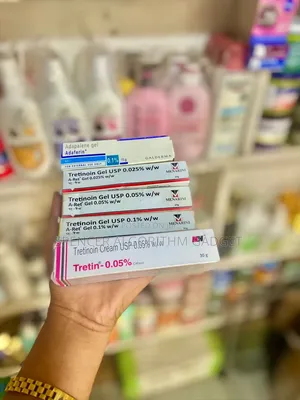 Tretinion Gel and Cream/Adepalin Gel-(Tap on the Pic. For Prices)