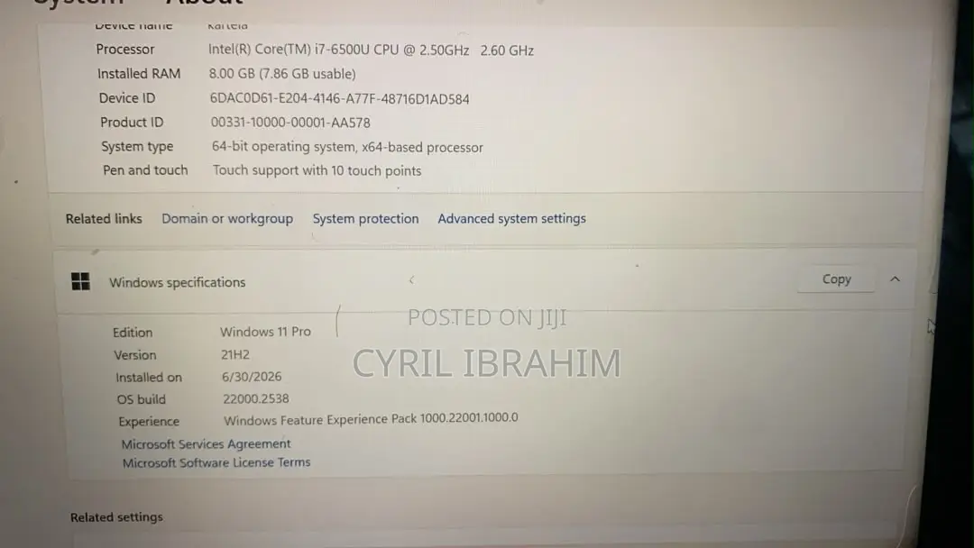 Laptop Dell Inspiron 13 1318 8GB Intel Core i7 HDD 256GB