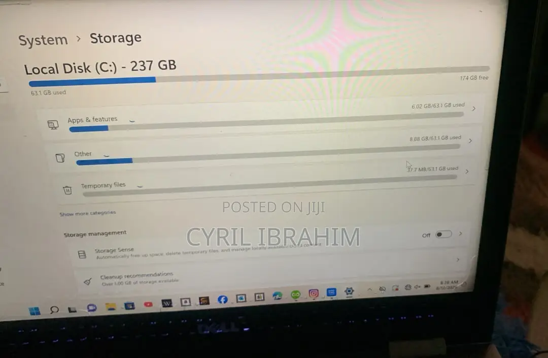 Laptop Dell Inspiron 13 1318 8GB Intel Core i7 HDD 256GB