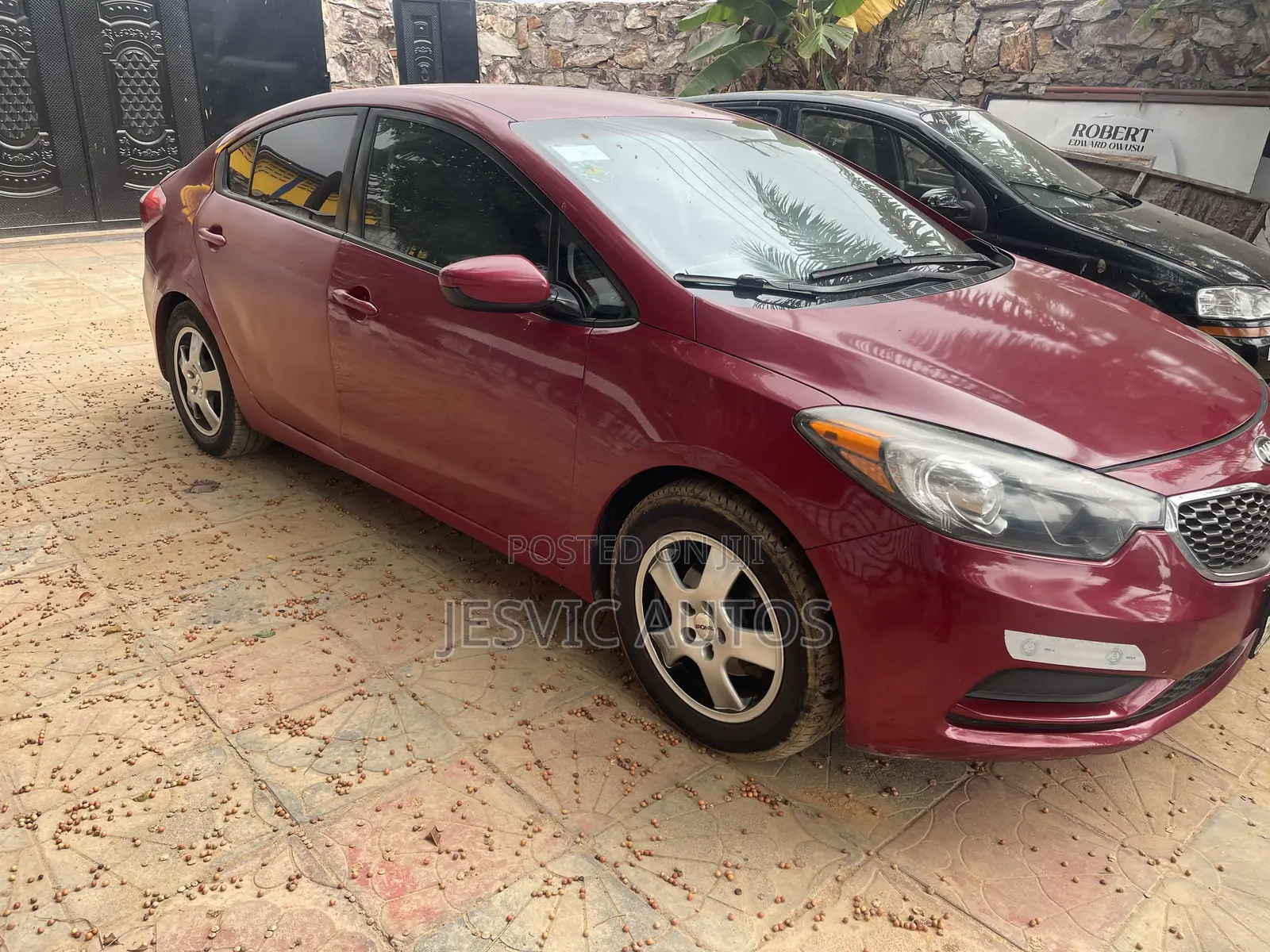 Kia Forte EX Sedan 2016 Maroon