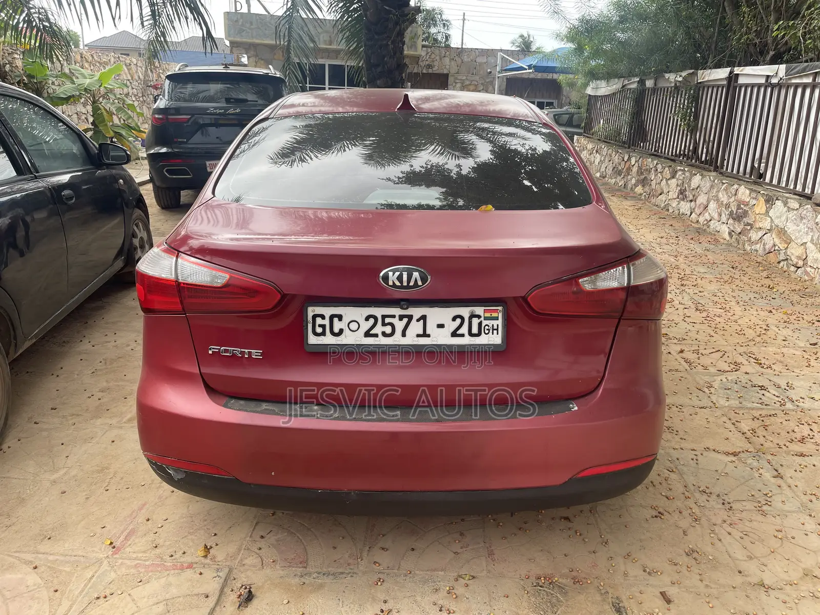 Kia Forte EX Sedan 2016 Maroon