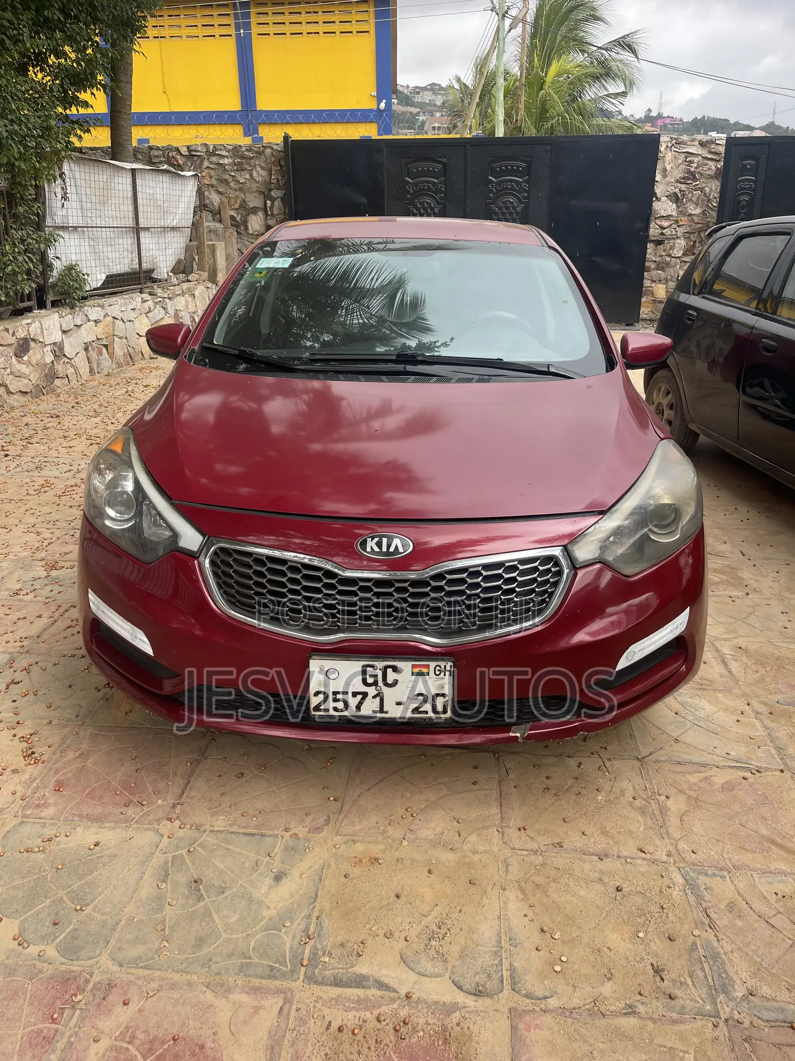 Kia Forte EX Sedan 2016 Maroon