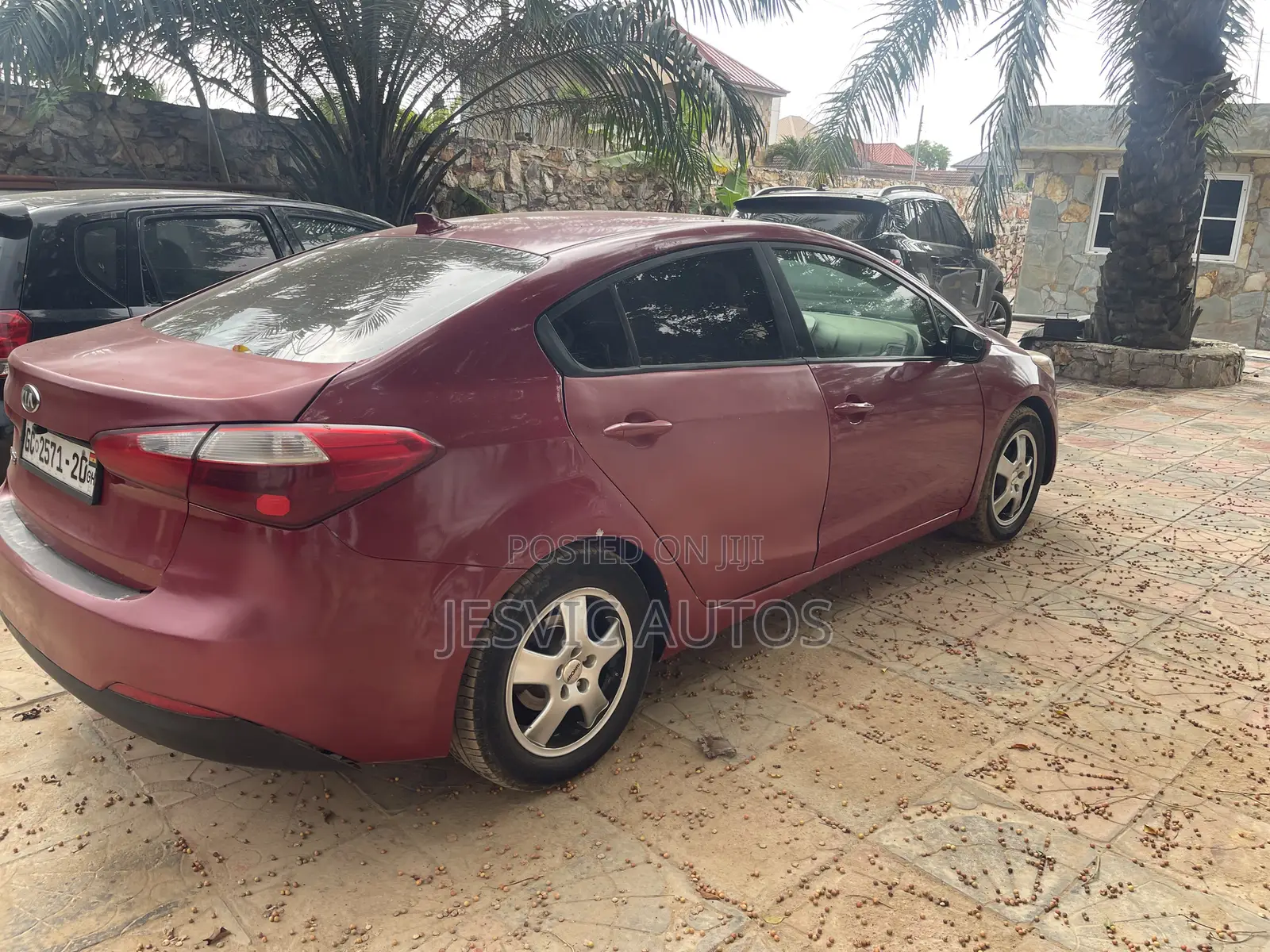 Kia Forte EX Sedan 2016 Maroon