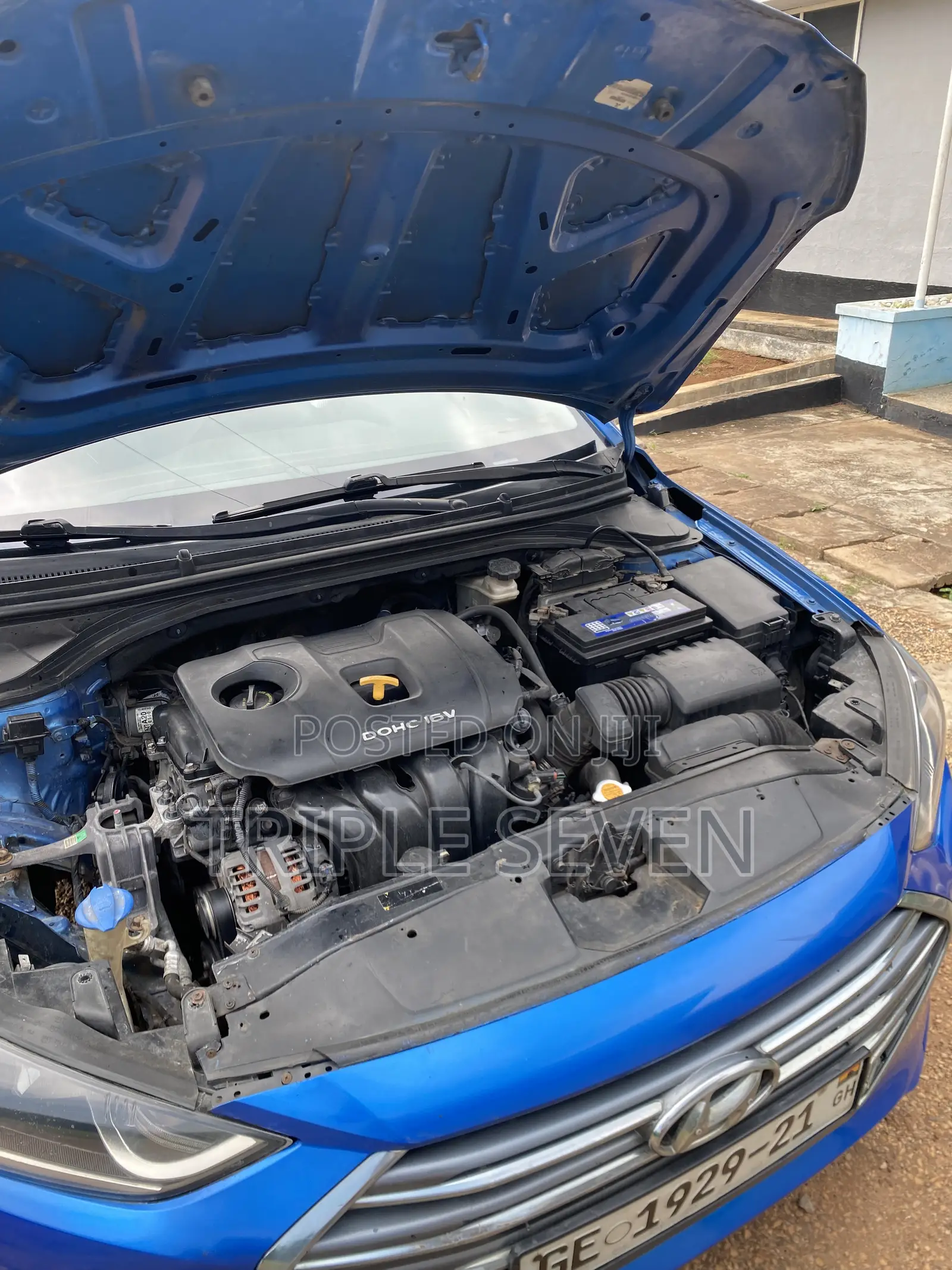 Hyundai Elantra 2017 Blue