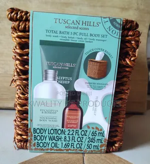 Tuscan Hills Total Bath Full Body Set - 5 Pack