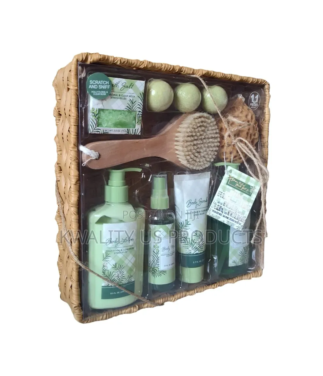Stress Relief Bath Gift Set - 11 Pack