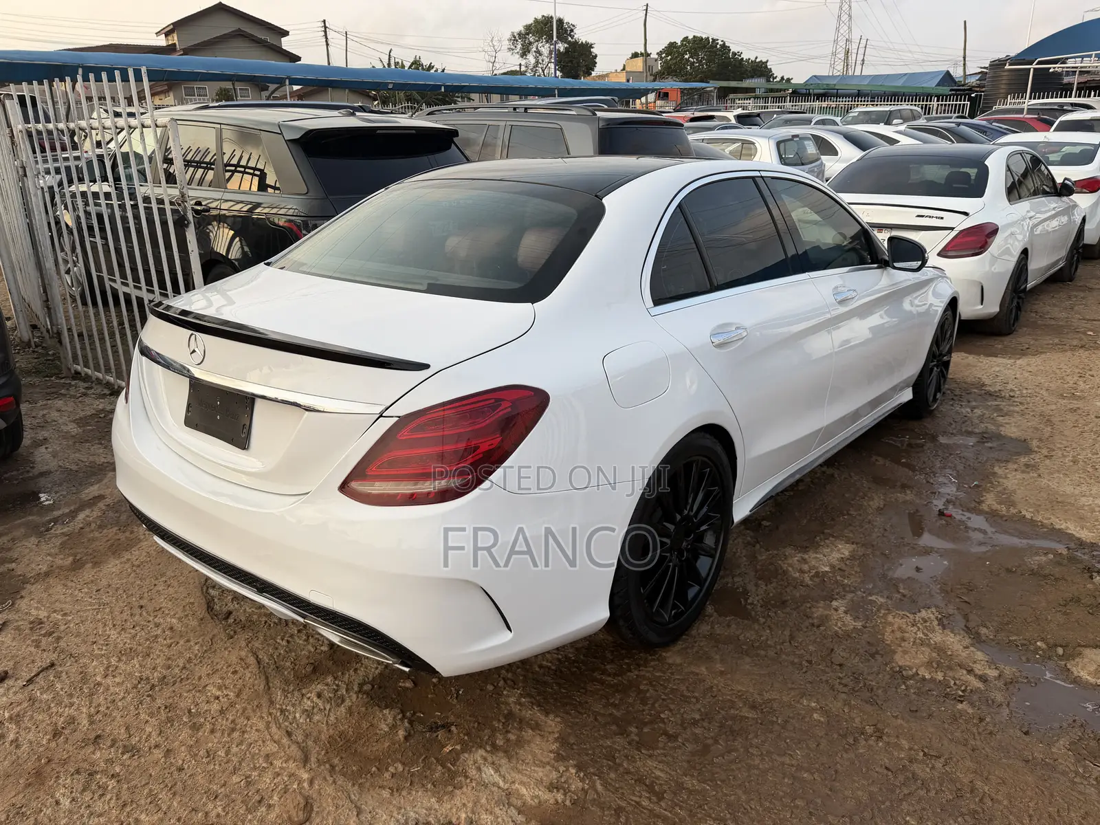 Mercedes-Benz C300 Sport 4Matic Sedan AWD (2.0L 4cyl 7A) 2017 White