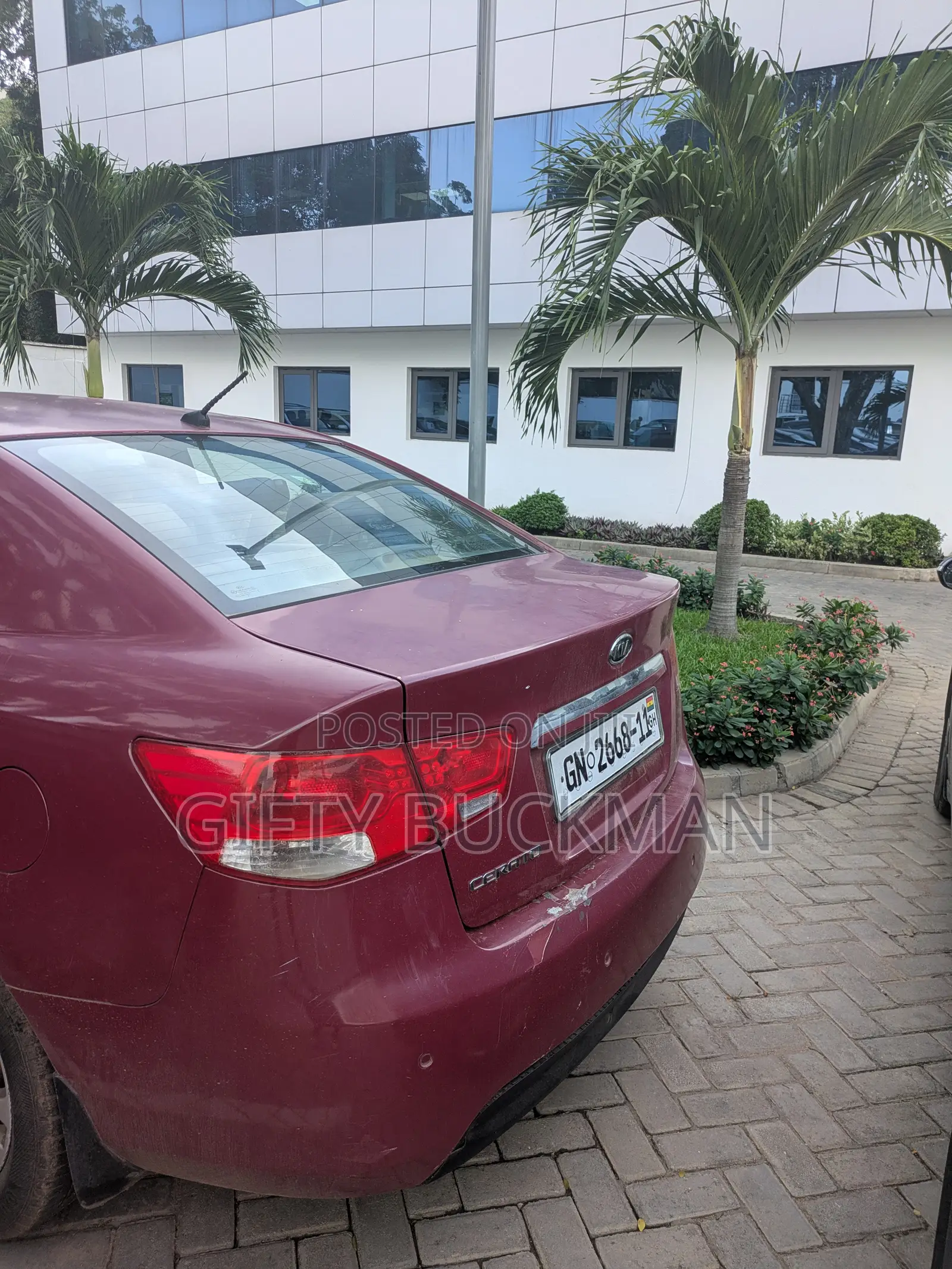 Kia Cerato 2011 Red