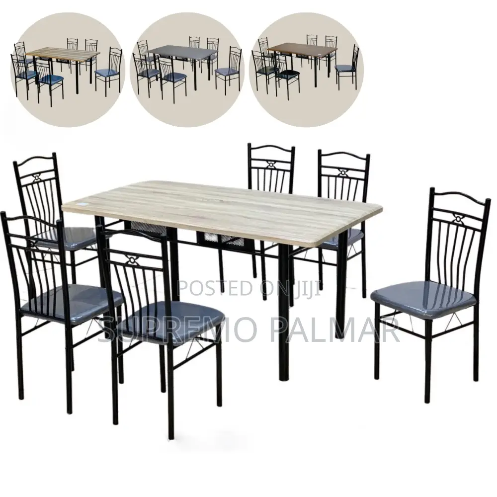 Modern Metal Dining Chairs With Cushioned Seats –Kitchen Dining Room