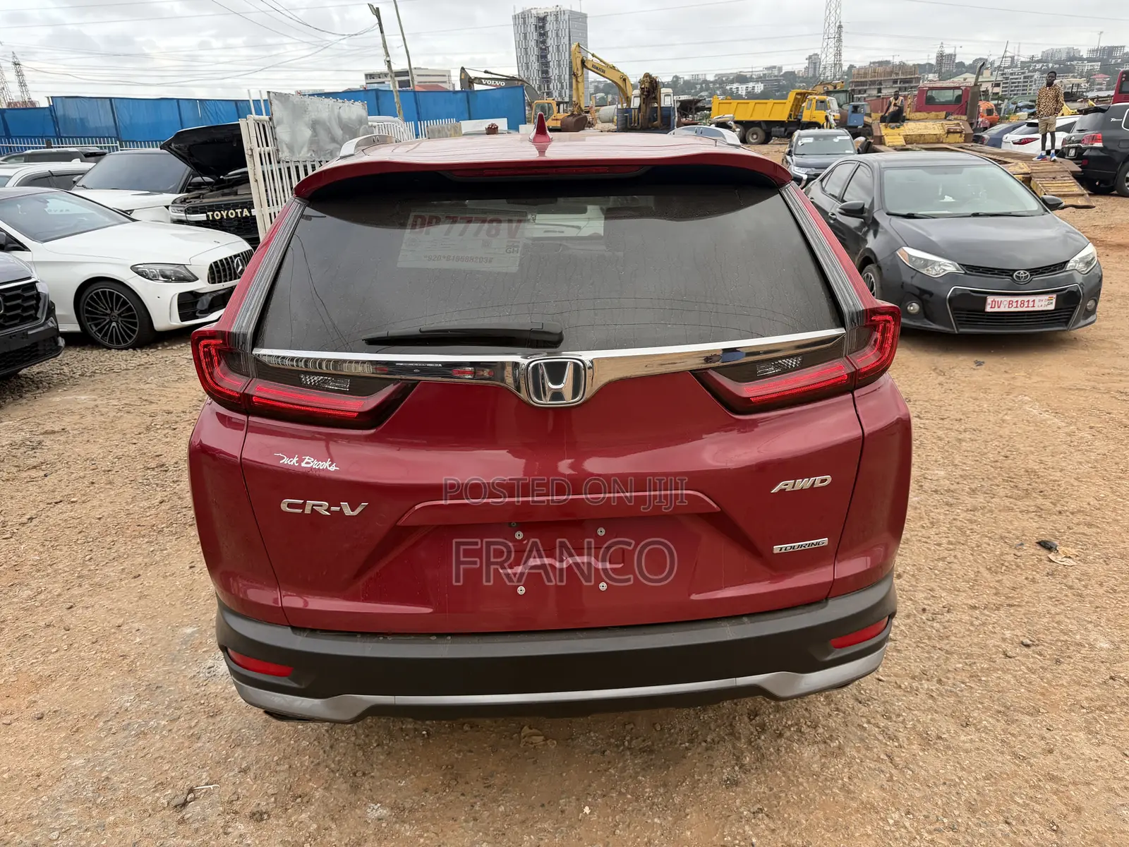 Honda CR-V Touring AWD 2020 Red