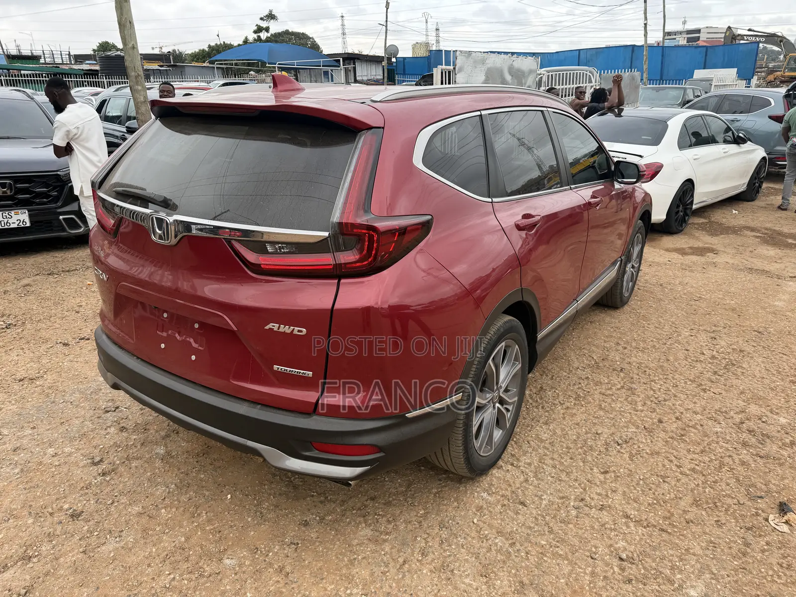 Honda CR-V Touring AWD 2020 Red