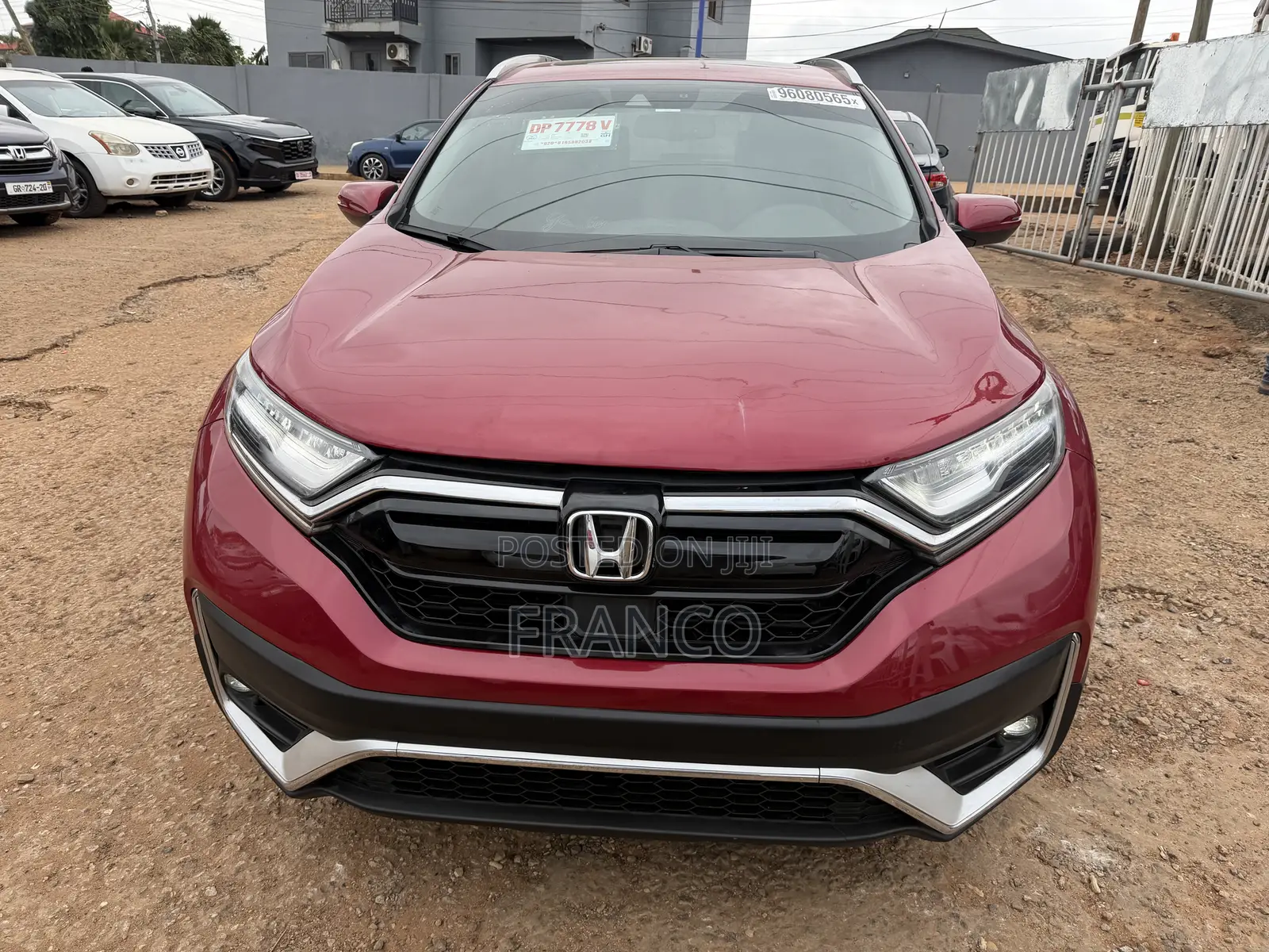 Honda CR-V Touring AWD 2020 Red