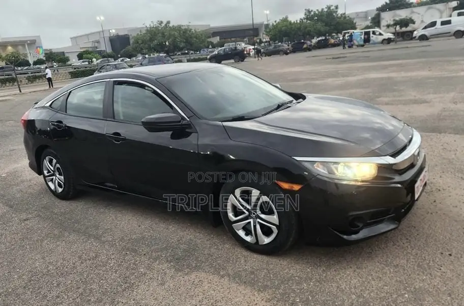 Honda Civic LX 4dr Sedan (2.0L 4cyl) 2016 Black