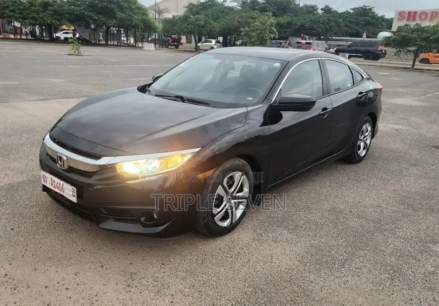 Honda Civic LX 4dr Sedan (2.0L 4cyl) 2016 Black
