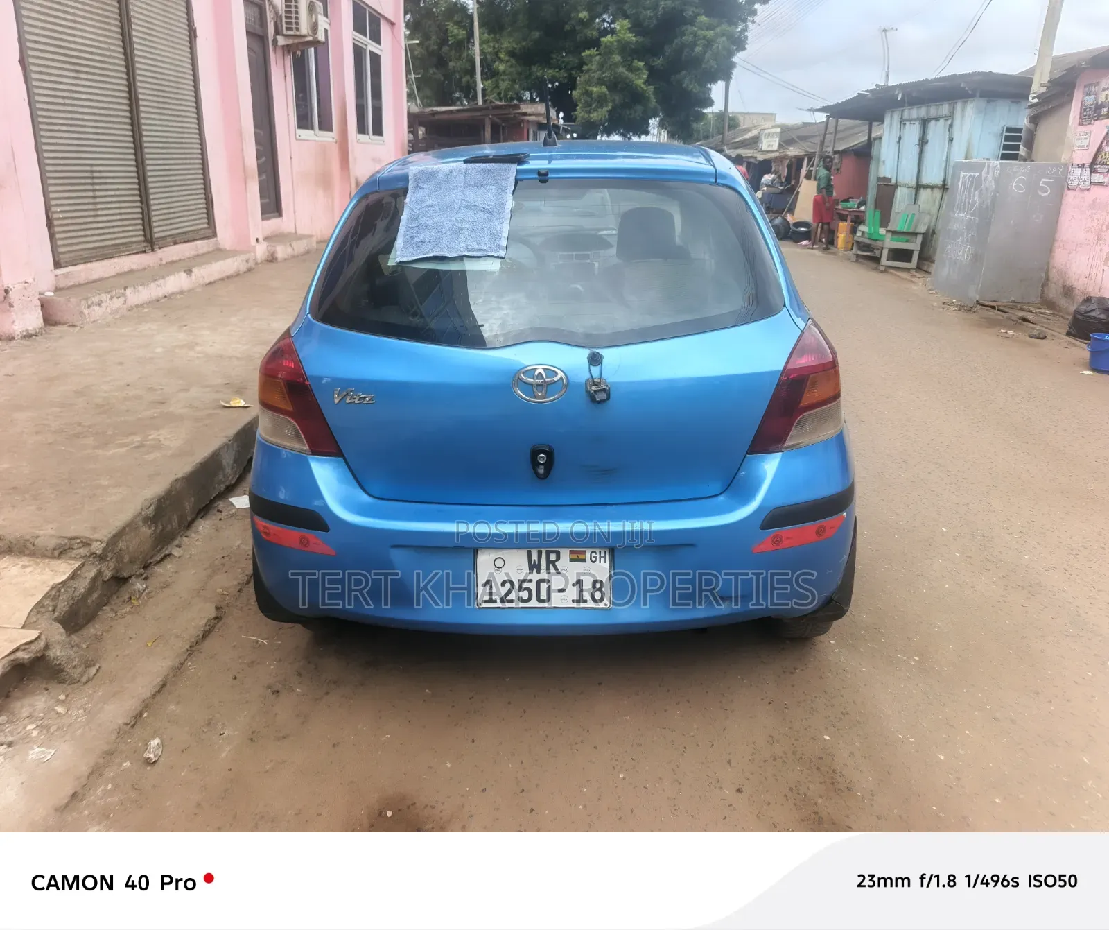 Toyota Vitz 2010 Blue