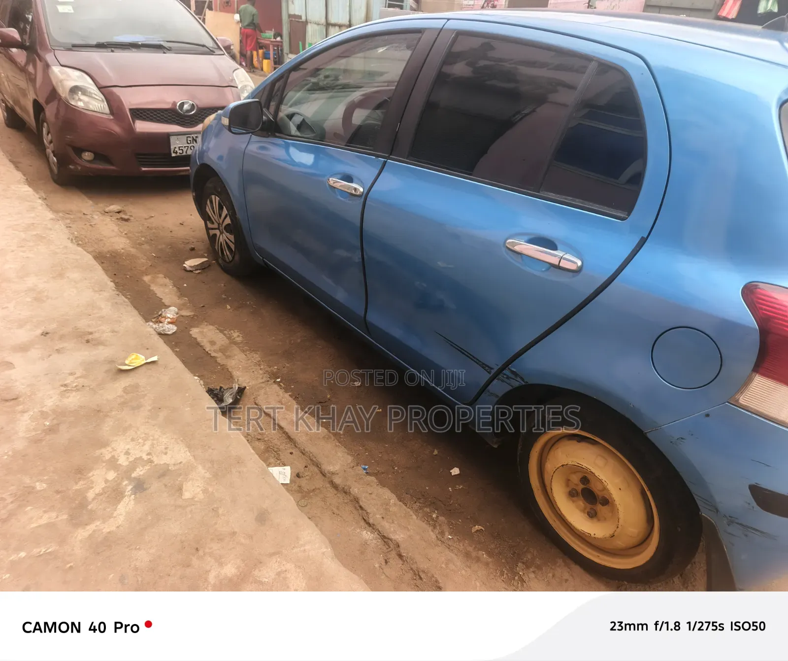 Toyota Vitz 2010 Blue