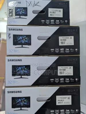 Samsung 32′′ Odyssey G5 (S32CG554EN) QHD 165Hz Curved Gaming Monitor