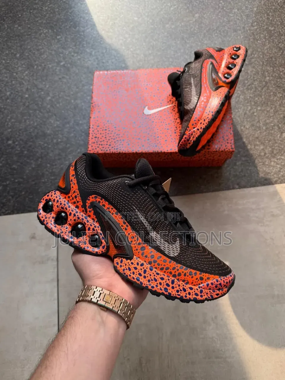 Nike Air Dn Orange Black