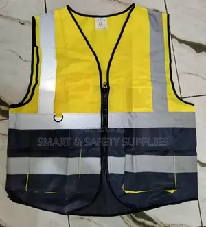 Yellow & Blueblack Vest