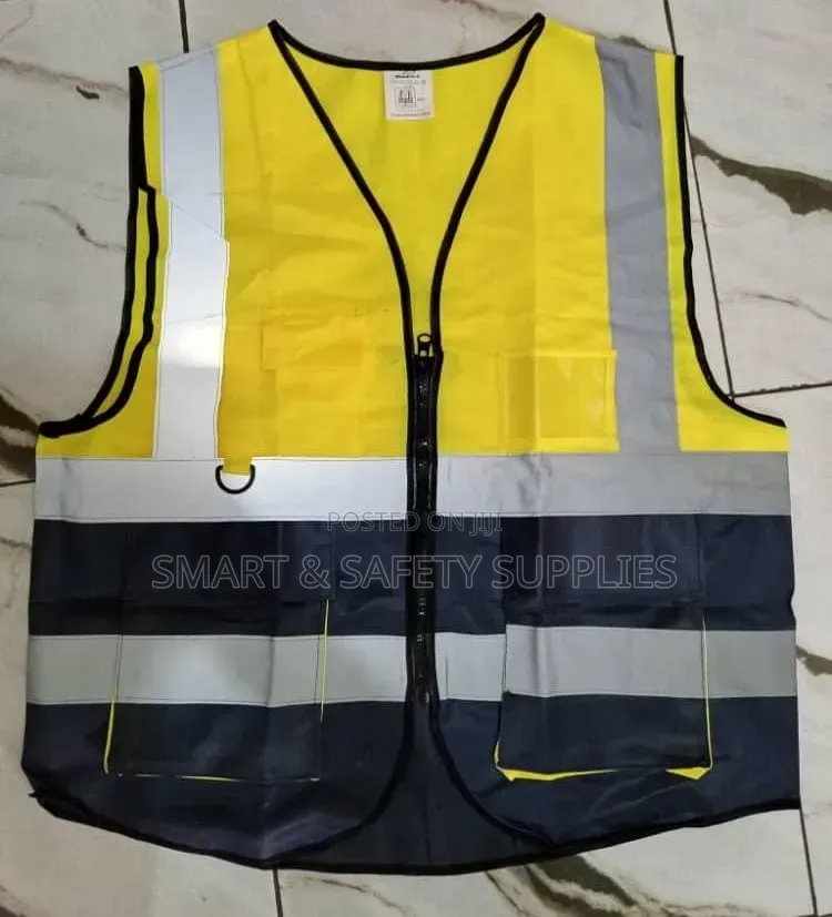 Yellow & Blueblack Vest