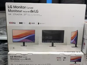 LG 27U421A 27′′ Full HD 100Hz Curve Monitor – Black