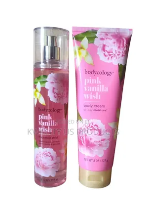 Bodycology Body Cream and Fragrance Set - Pink Vanilla Wish