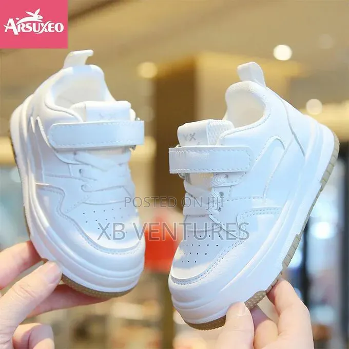 Children's Fashion Velcro Design Non-Slip Casual Shoes