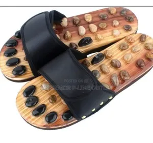 Foot Massager With Jade Stone,Foot Pressure Point Reflexology Slipper