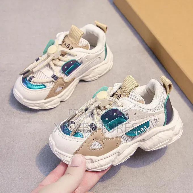 Children's Fashion Velcro Design Non-Slip Casual Shoes