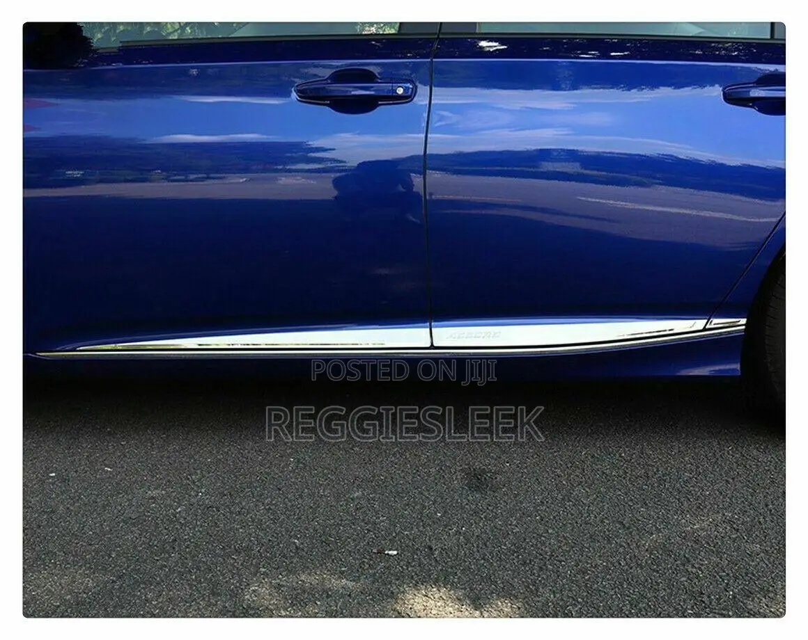 Stainless Chrome Door Body Side Lower Trim for Honda Accord