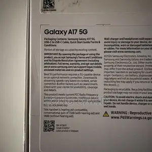 New Samsung Galaxy A17 5G 256 GB Black