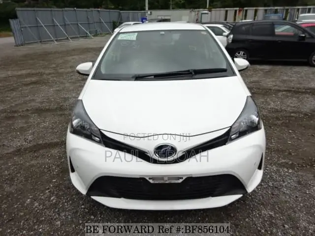 2015 Toyota Vitz Dashboard as Seen