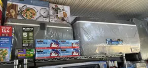 The Image Shows a Ice Chest of Kirkland Items