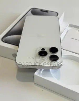 New Apple iPhone 15 Pro Max 256 GB White