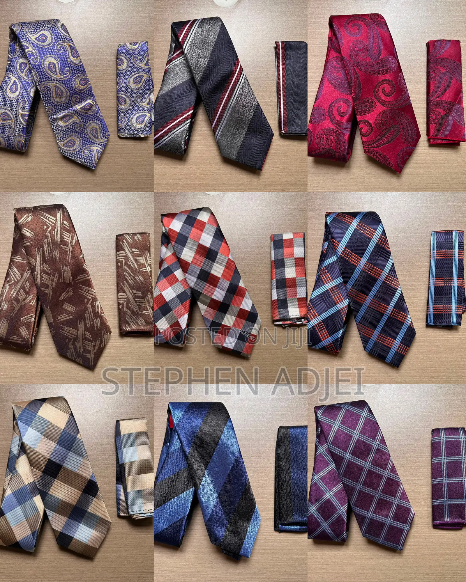 Flying Tie With Pocket Square
