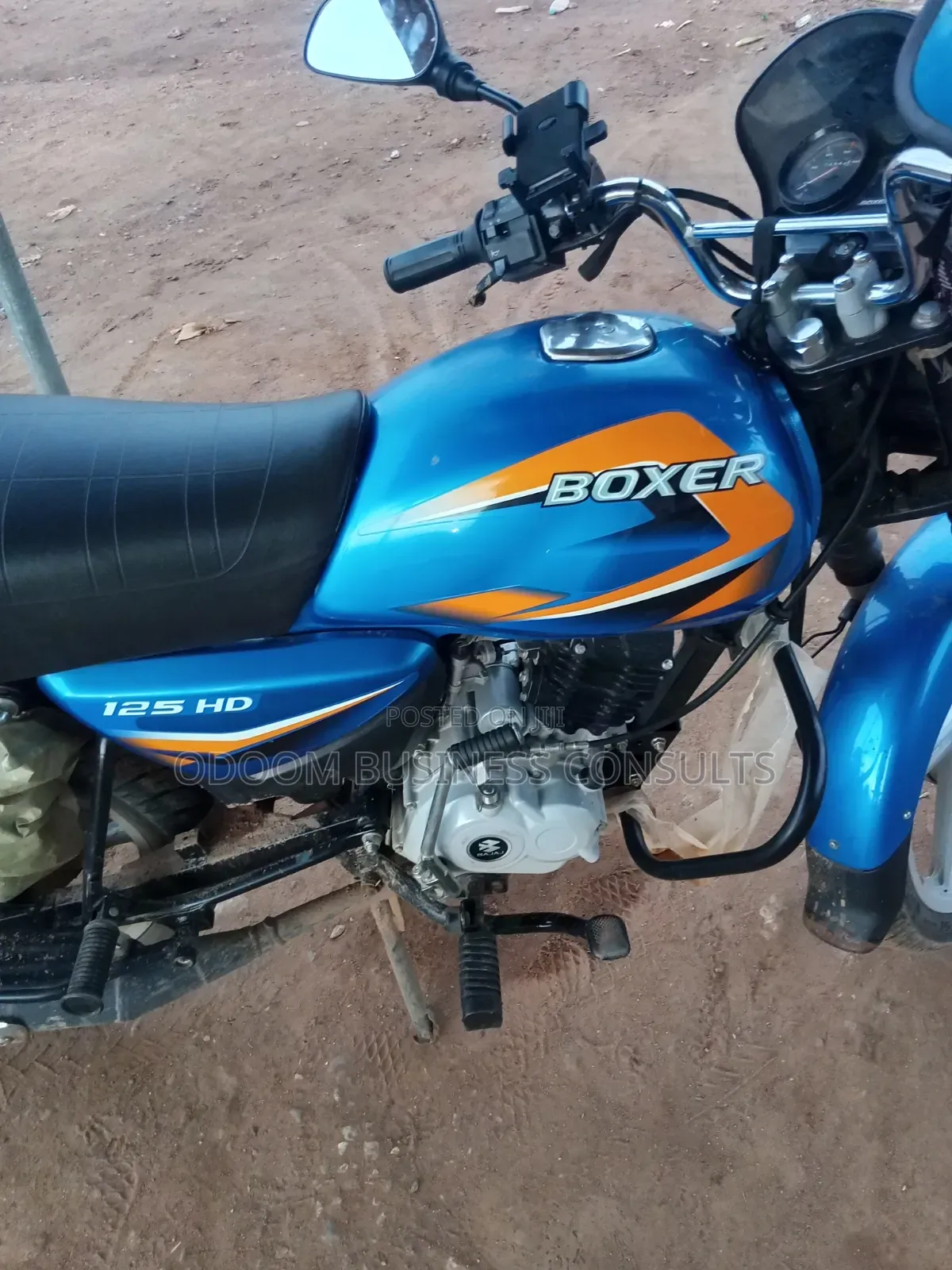 New Bajaj Boxer 125 2026 Blue