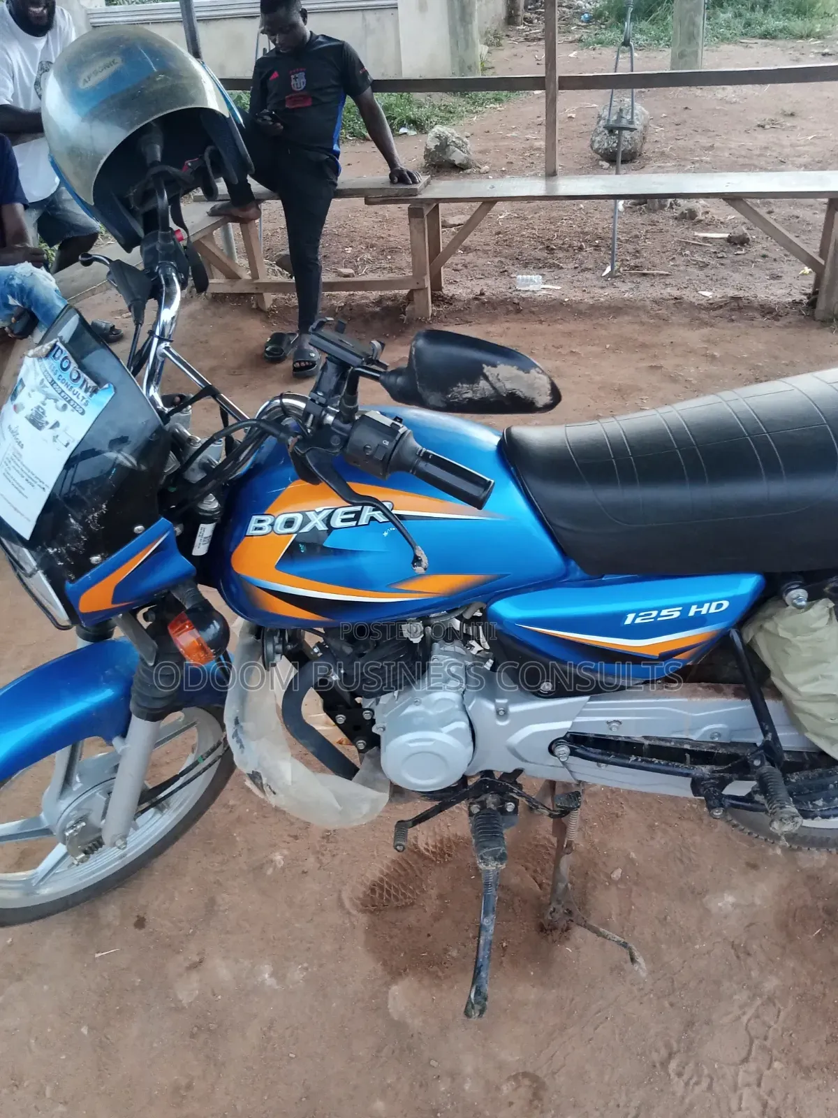 New Bajaj Boxer 125 2026 Blue