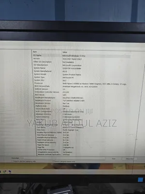 Desktop Computer Asus 16GB AMD Ryzen 5 HDD 2T