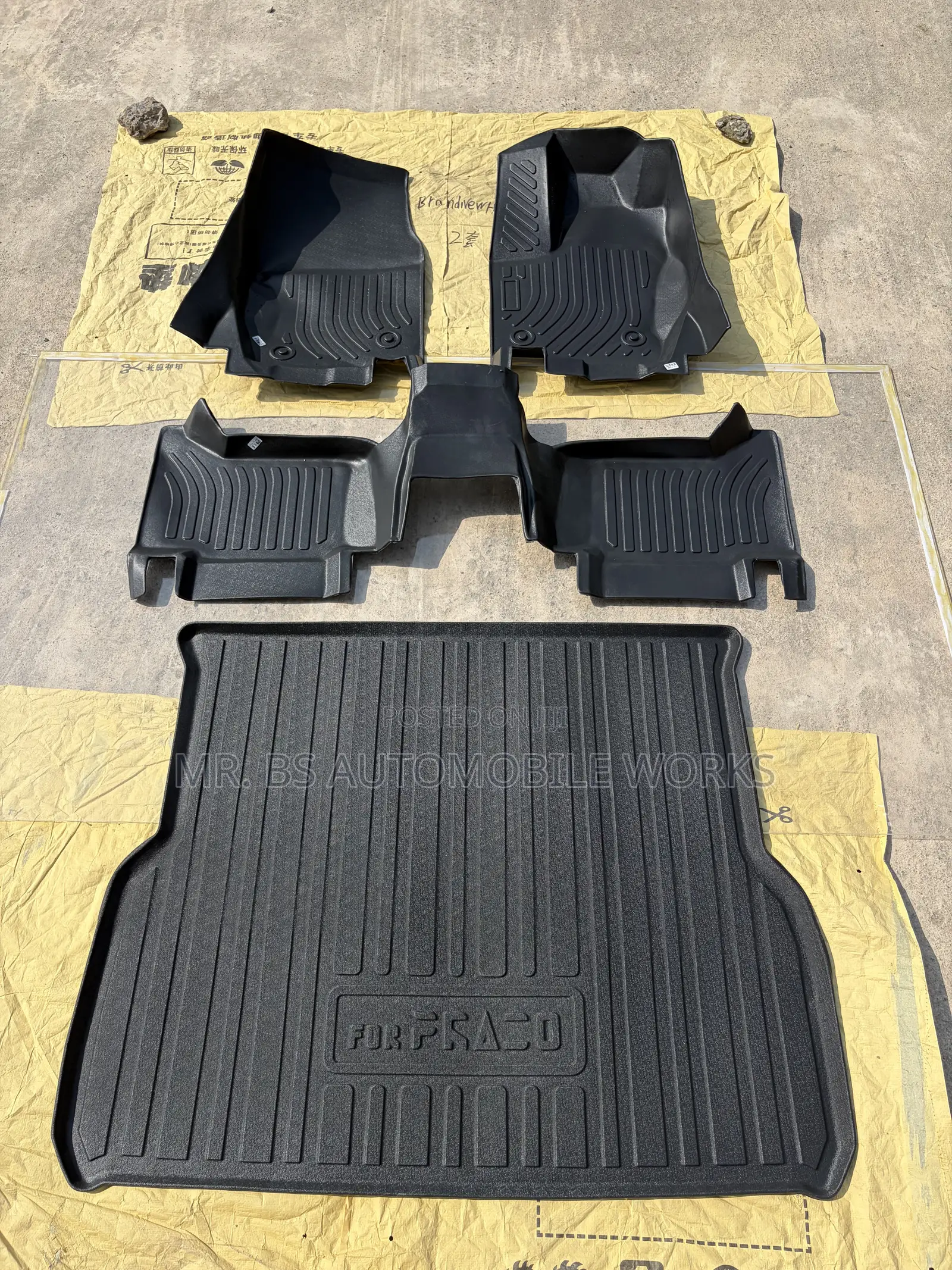 Land Cruiser Prado Floor Mat Carpet Set 2024-2026