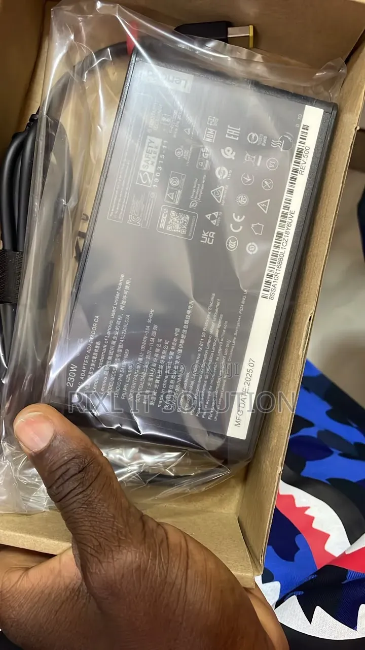 Lenovo Legion 230W Genuine Power Adapter – Brand New Powerful