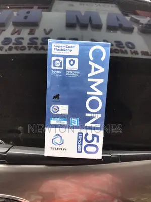 New Tecno Camon 50 Ultra 512 GB Black