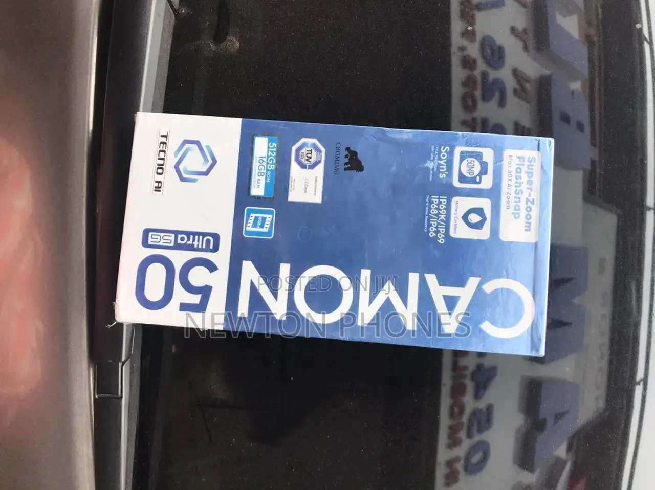 New Tecno Camon 50 Ultra 512 GB Black